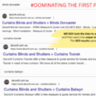 How Mr SEO Helped Decor8 Blinds Dominate Google and Make More Profit